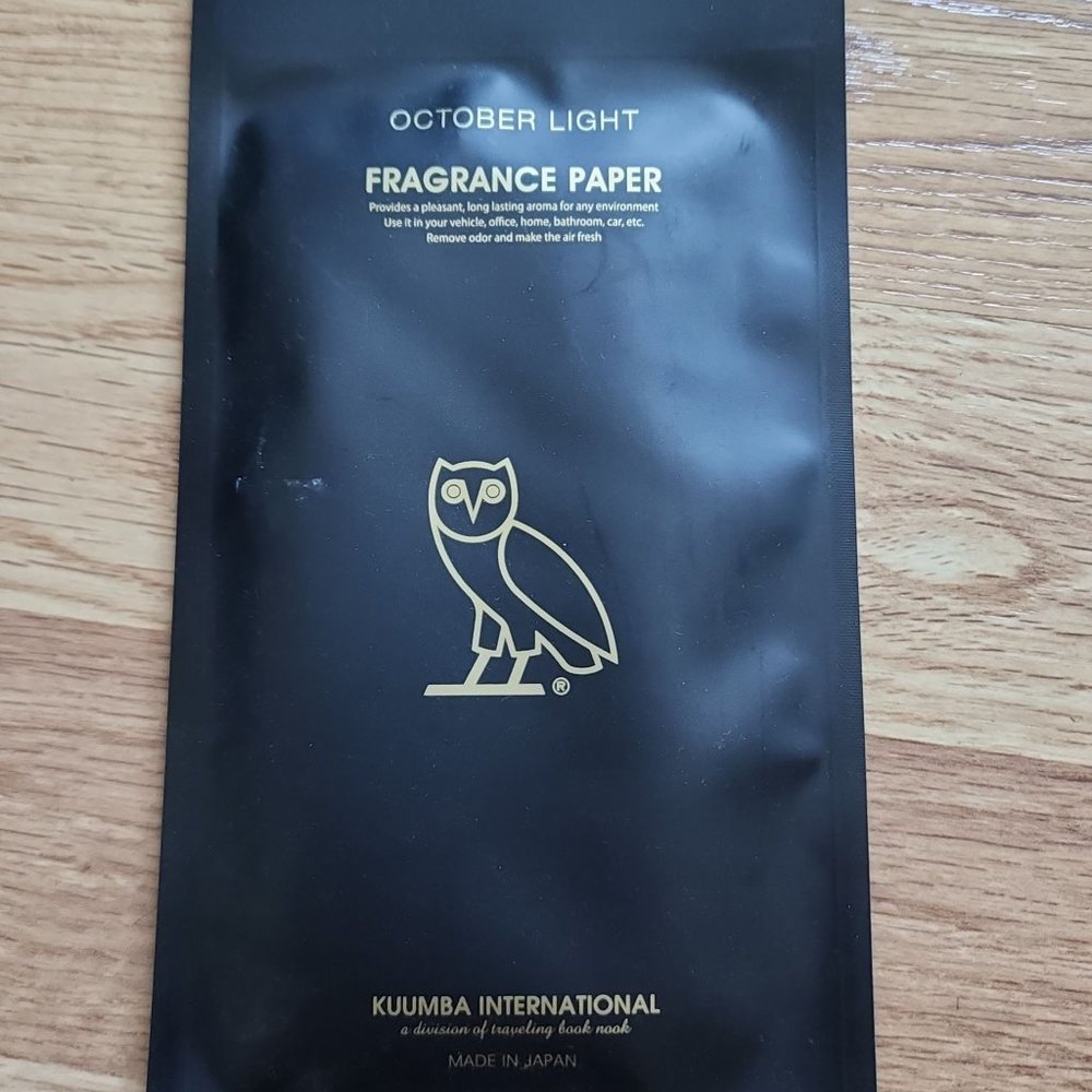 OVO October Light x KUUMBA Fragrance Paper